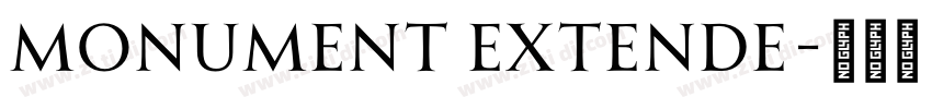 Monument Extende字体转换